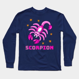 Scorpion danger girls style  pink best quotes 2023 best seller Long Sleeve T-Shirt
